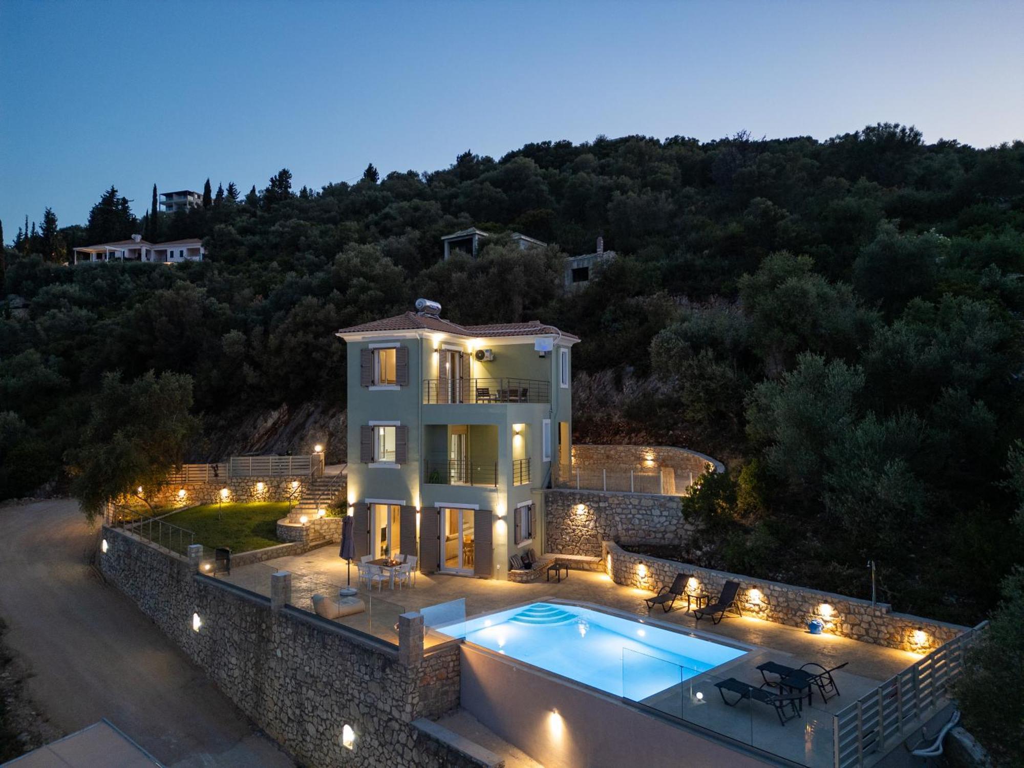 Koumaries Villas ลิเกีย ภายนอก รูปภาพ