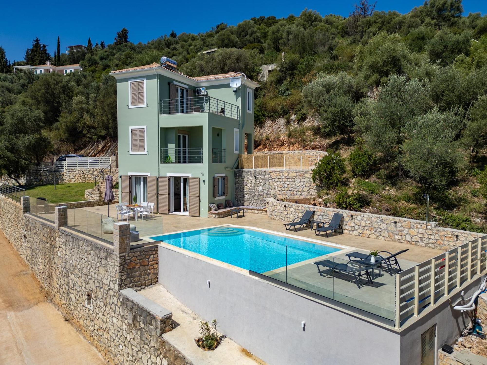 Koumaries Villas ลิเกีย ภายนอก รูปภาพ