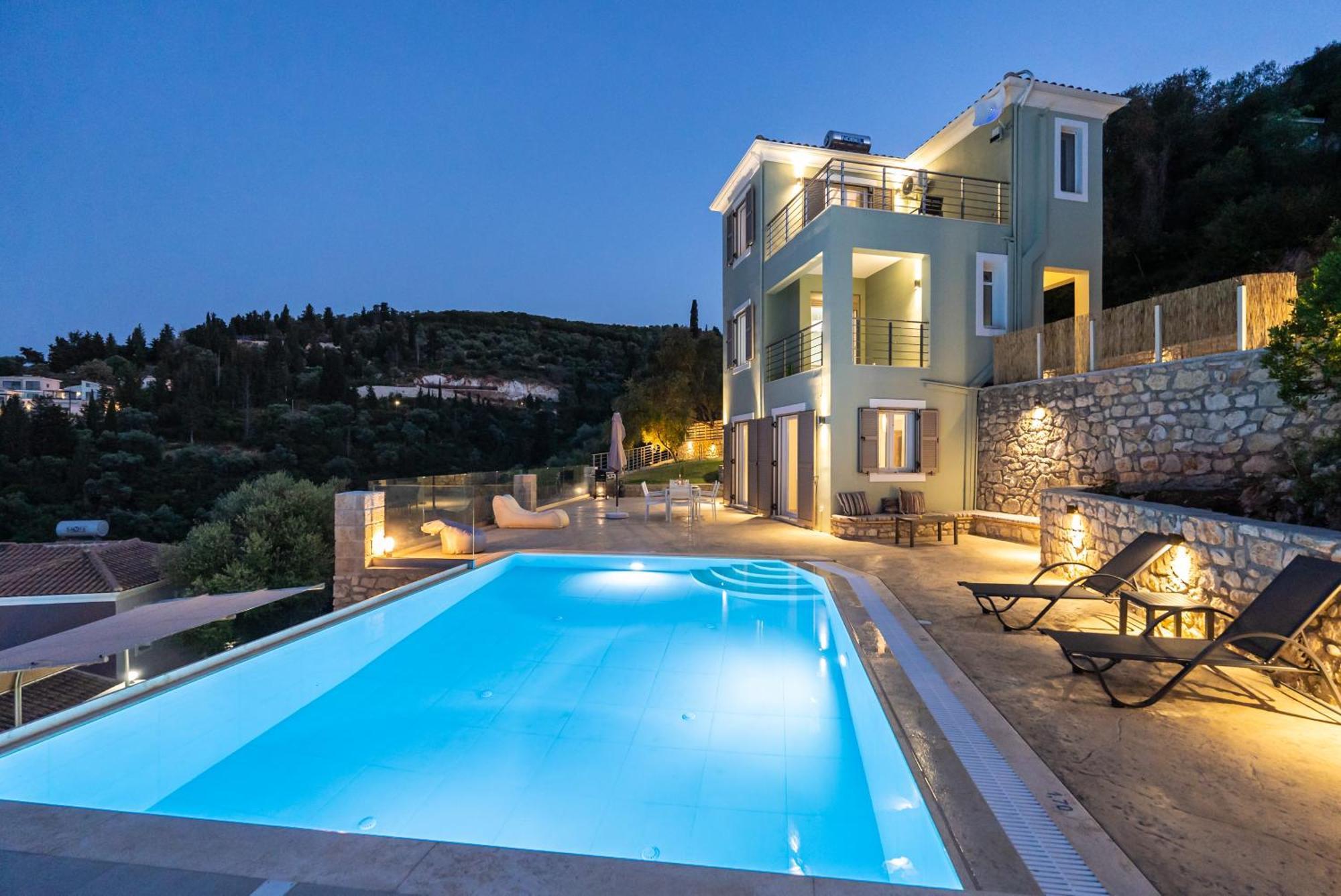Koumaries Villas ลิเกีย ภายนอก รูปภาพ