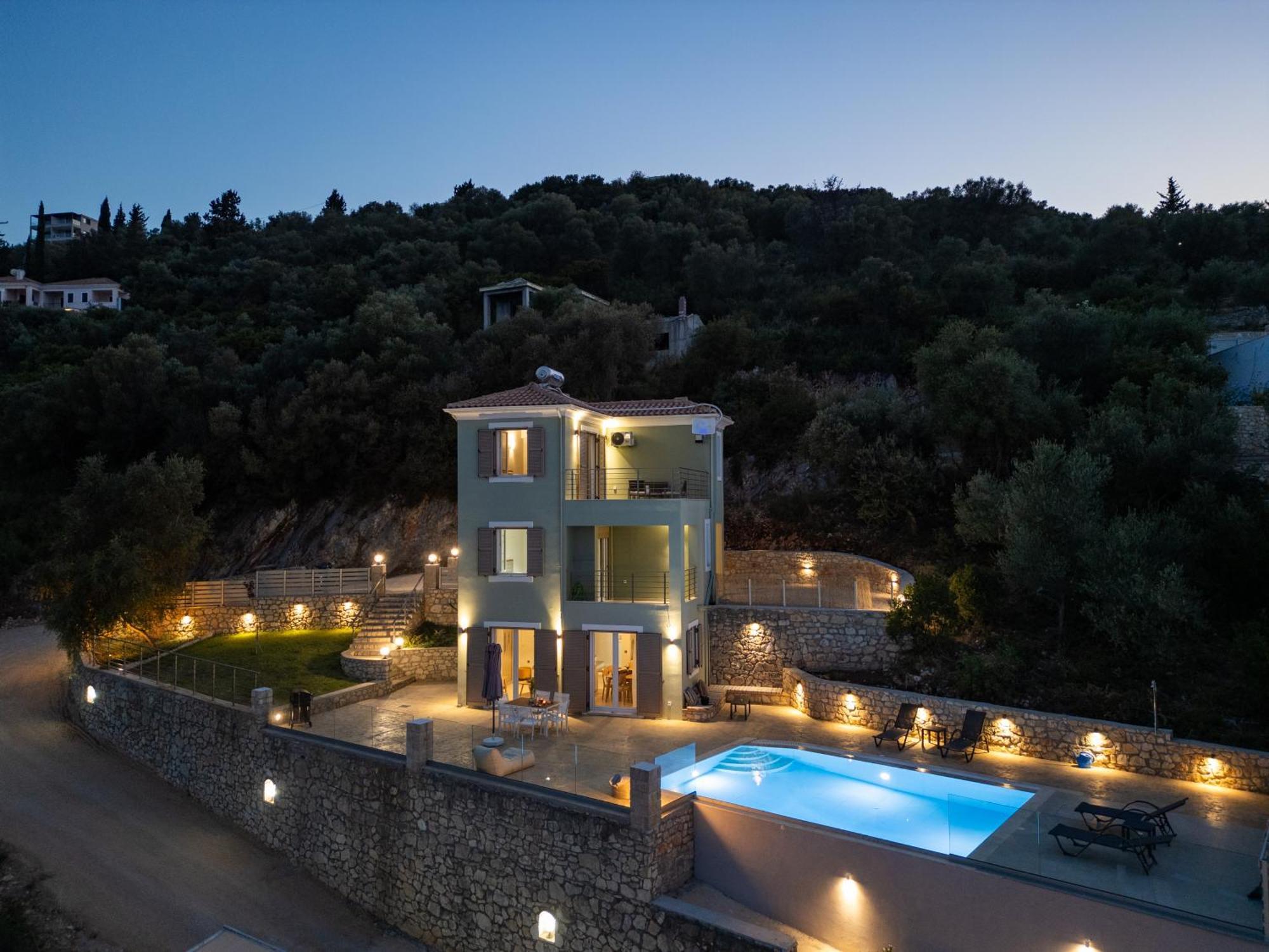 Koumaries Villas ลิเกีย ภายนอก รูปภาพ