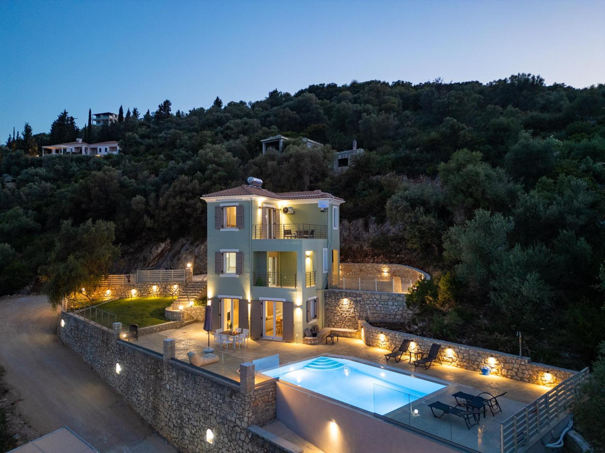 Koumaries Villas ลิเกีย ภายนอก รูปภาพ