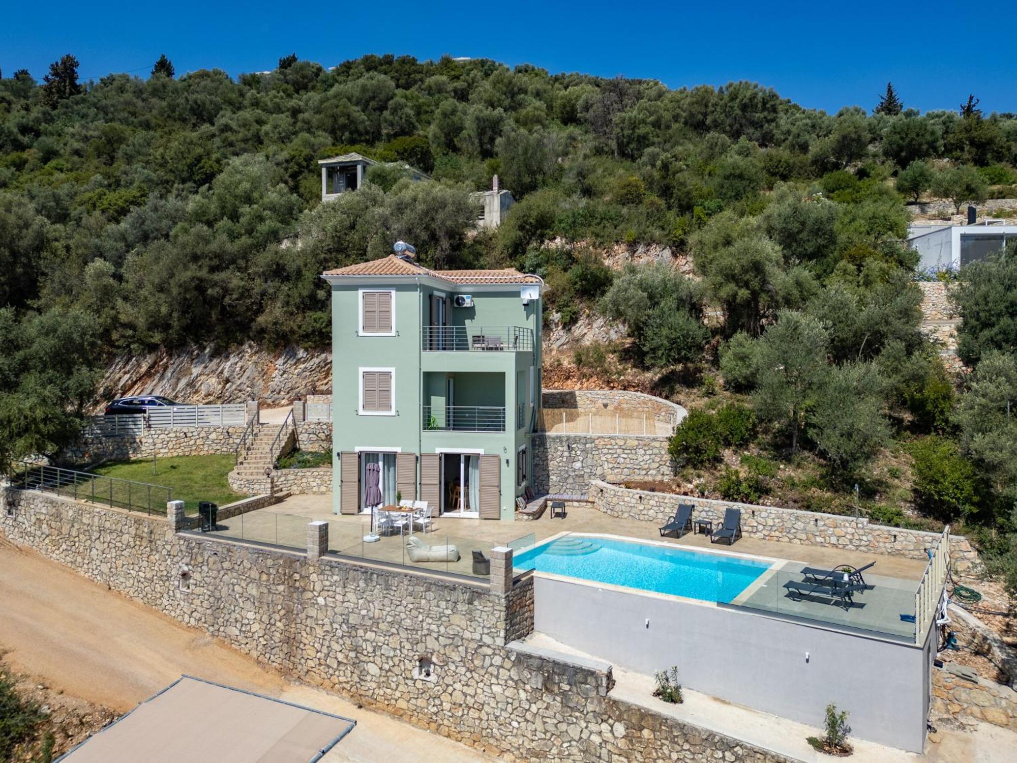 Koumaries Villas ลิเกีย ภายนอก รูปภาพ